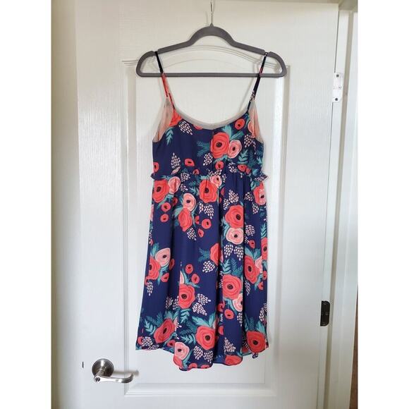 Paper Crown + Rifle Paper Co. Collab Spanish Rose Posey Bouquet Dress, Size SP - Picture 6 of 10